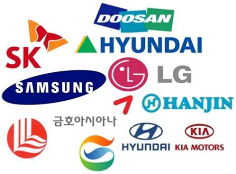 한국 대기업 로고 -